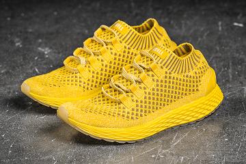 Lemon Nobull Drop Knit Runner Men's Running Shoes | CA S1104G